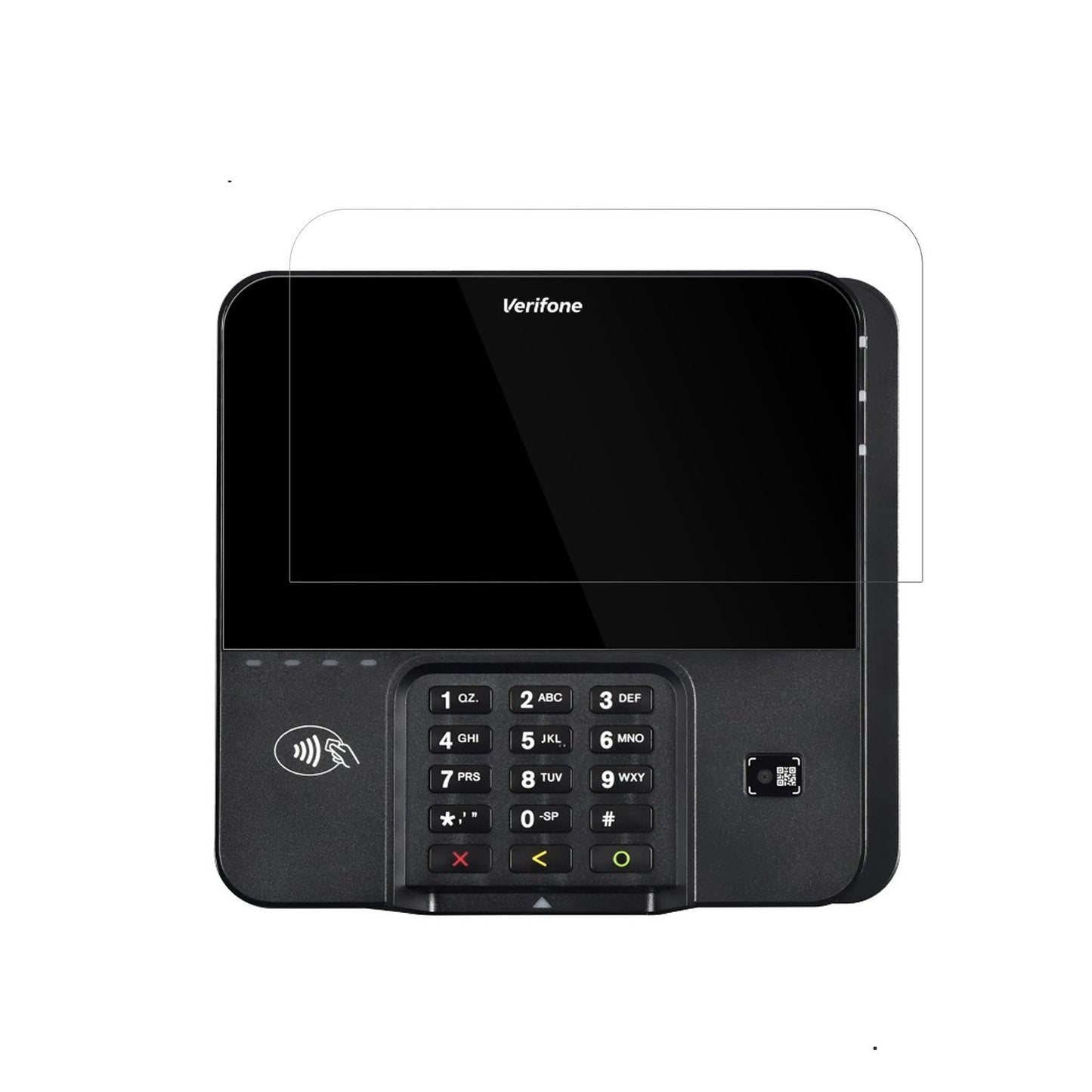 4x Schutzfolie klar für Verifone M424 Display-Schu (2)