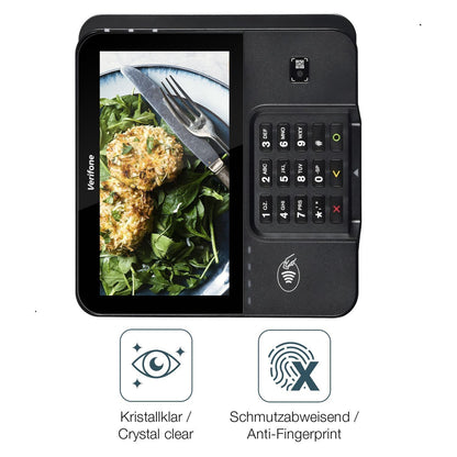 4x Schutzfolie klar für Verifone M424 Display-Schu (4)