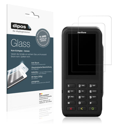 2x 9H Schutzfolie matt für Verifone P630 Panzerfol (1)