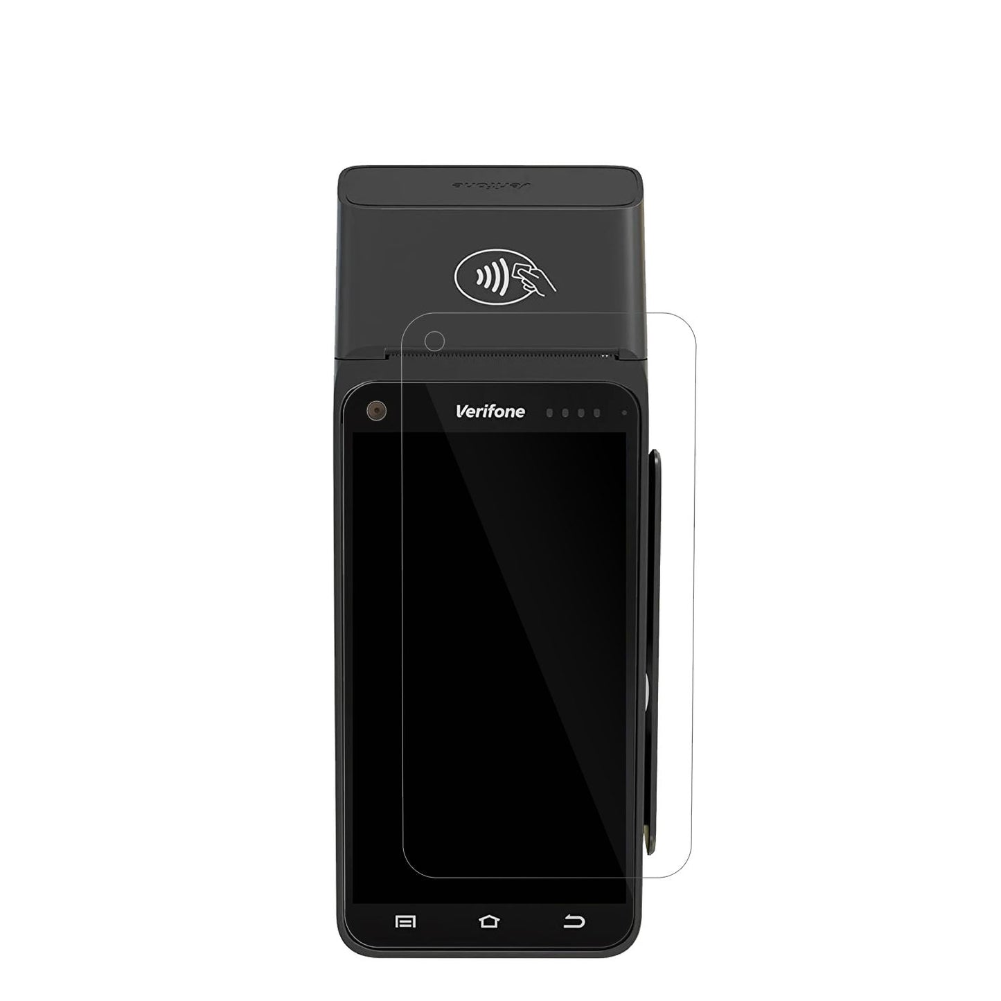 4x Schutzfolie klar für Verifone T650p Display-Sch (2)