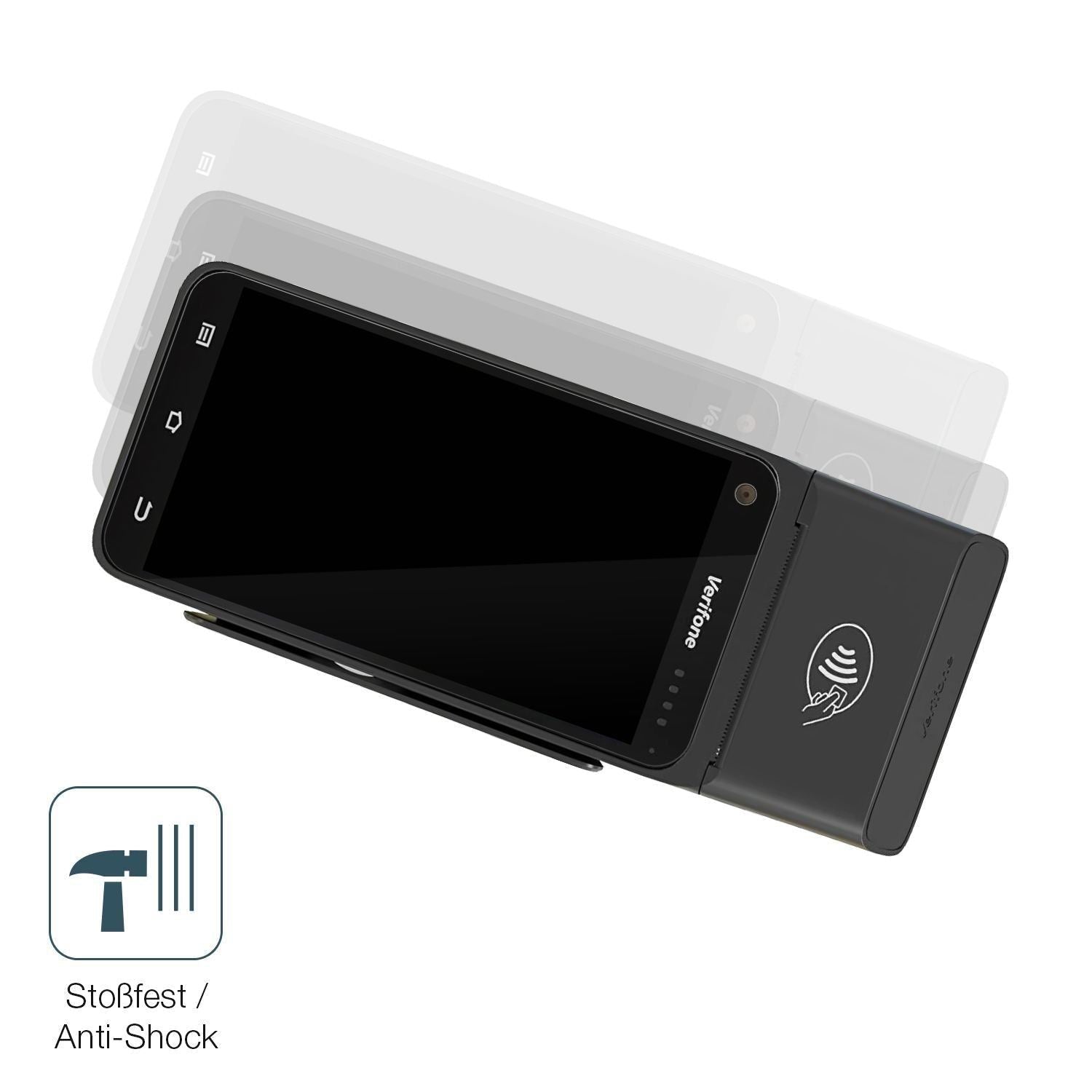 2x 9H Schutzfolie für Verifone T650p Panzerfolie (4)
