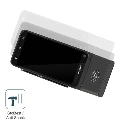 2x 9H Schutzfolie für Verifone T650p Panzerfolie (4)