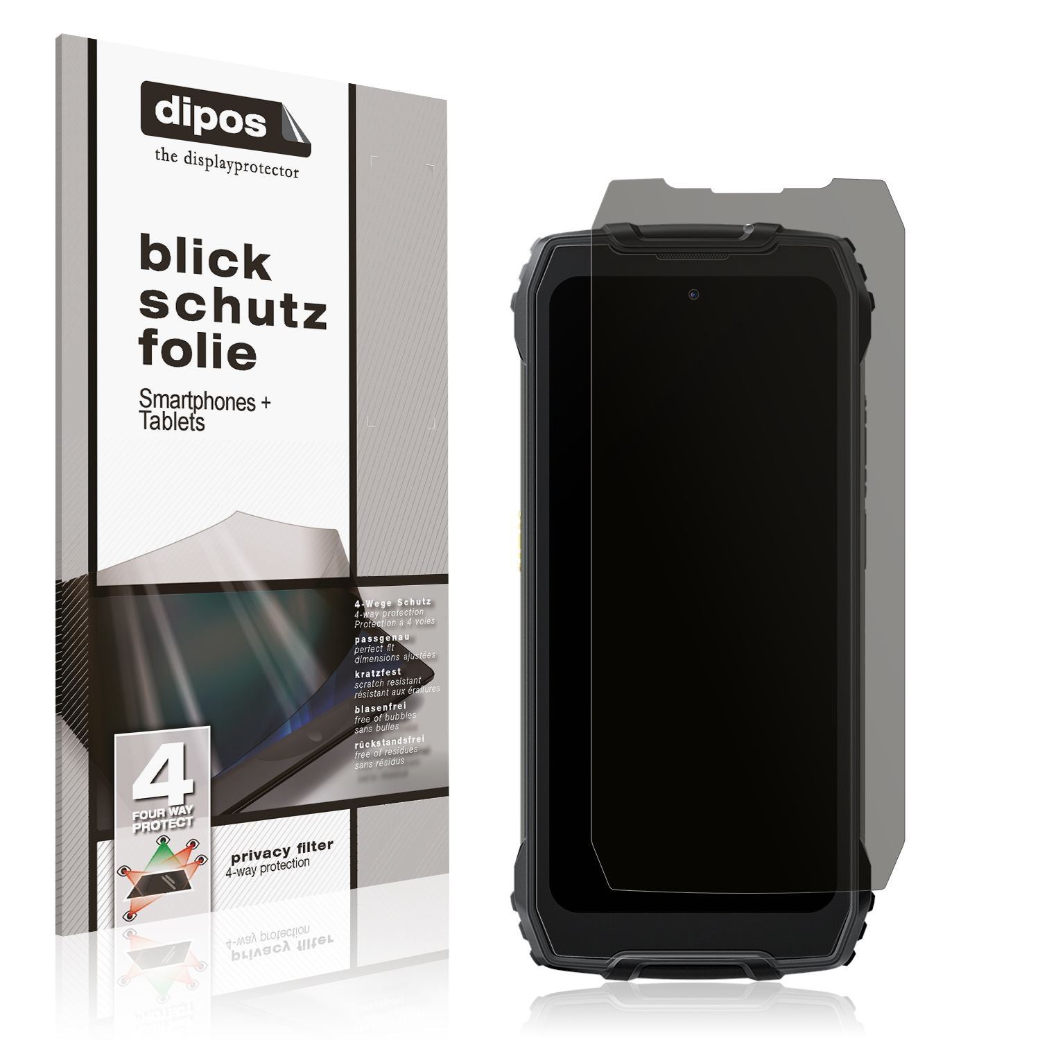 Blickschutzfolie für Blackview BV7300 matt Schutzf (1)