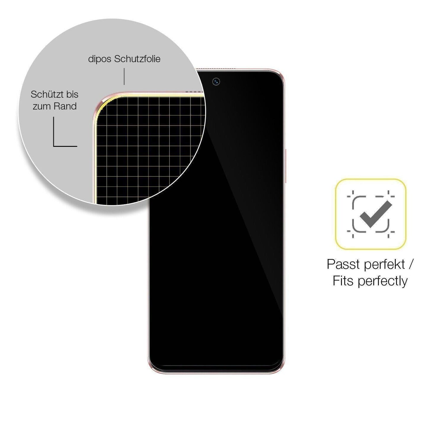 1x 3D Full Cover Schutzfolie für Wiko T50 (6)