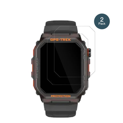 2x 9H Schutzfolie für Rogbid Tank G2 Smartwatch Pa (2)
