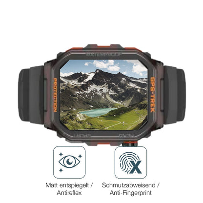 2x 9H Schutzfolie matt für Rogbid Tank G2 Smartwat (5)
