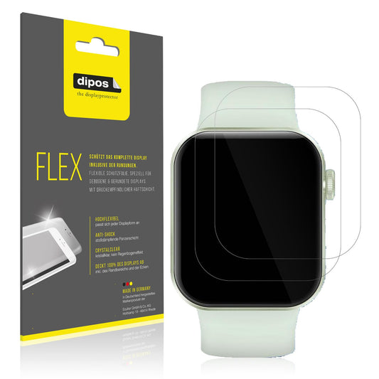 2x 3D Full Cover Schutzfolie für DDXCAW Smartwatch (1)