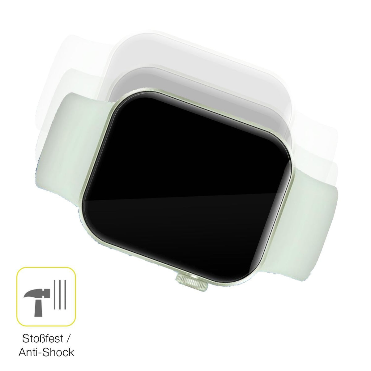 2x 3D Full Cover Schutzfolie für DDXCAW Smartwatch (4)
