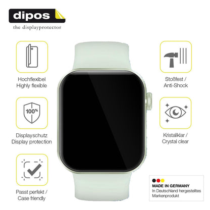 2x 3D Full Cover Schutzfolie für DDXCAW Smartwatch (7)