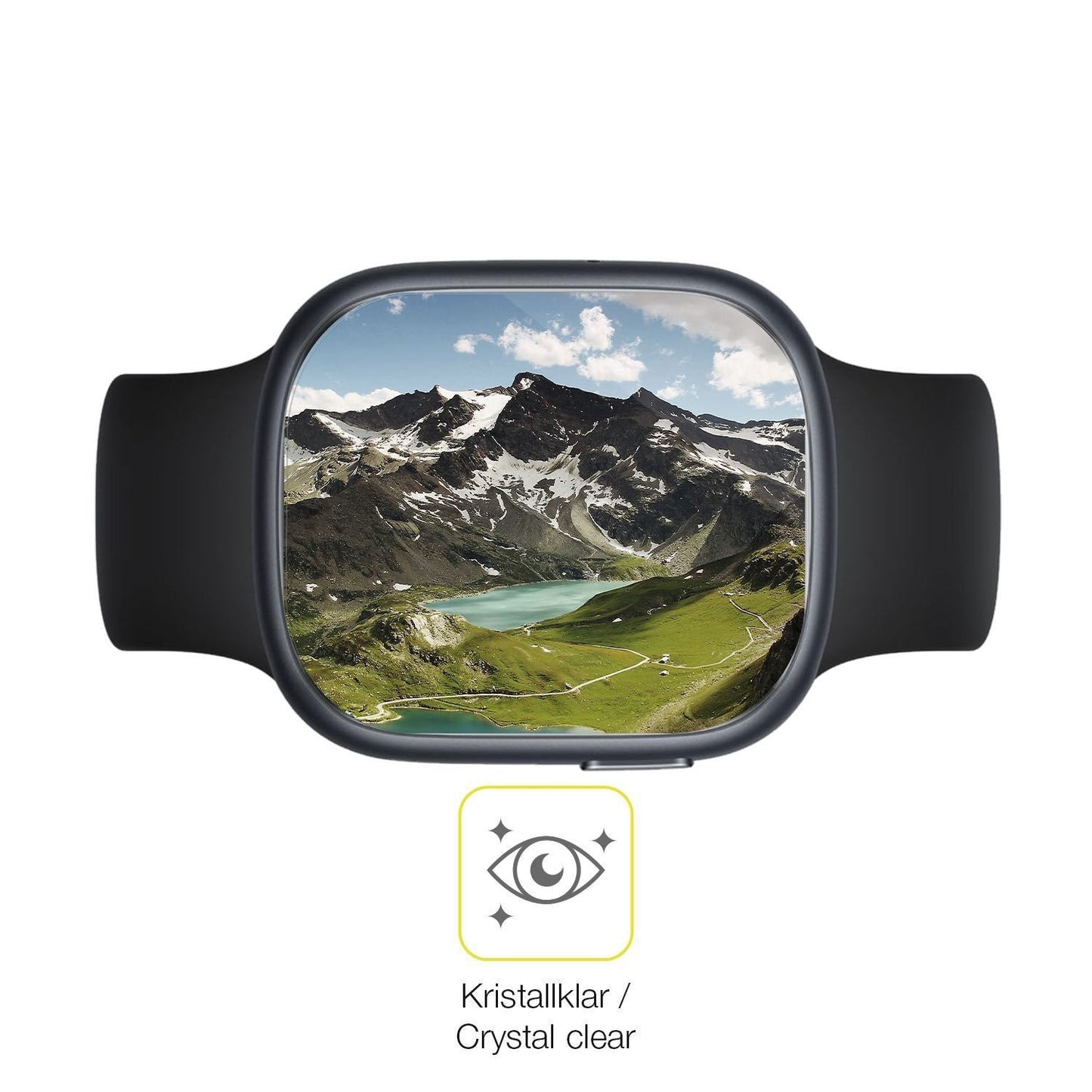 2x 3D Full Cover Schutzfolie für Rollme S1 Smartwa (5)