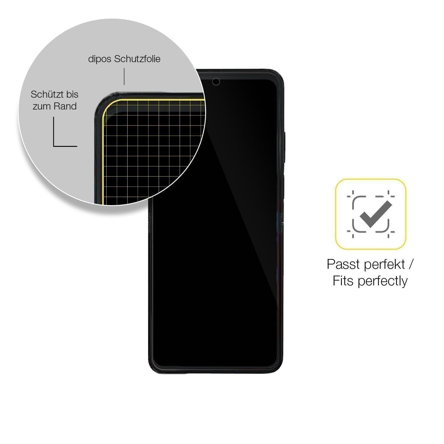 2x 3D Full Cover Schutzfolie für ZTE Nubia Flip 2 (6)