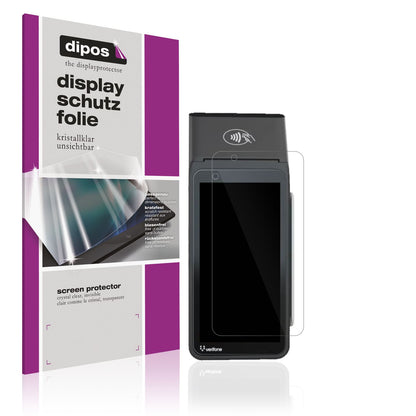 4x Schutzfolie klar für Verifone V660p Display-Sch (1)
