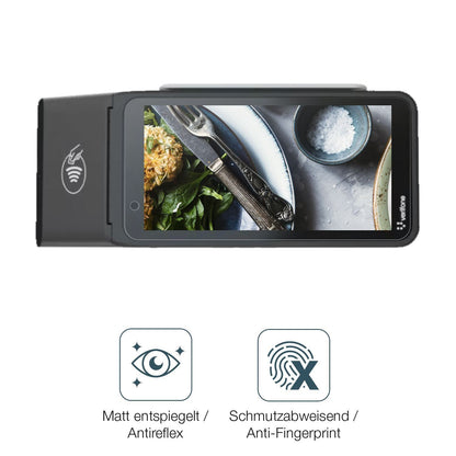 4x Schutzfolie matt für Verifone V660p Display-Sch (4)
