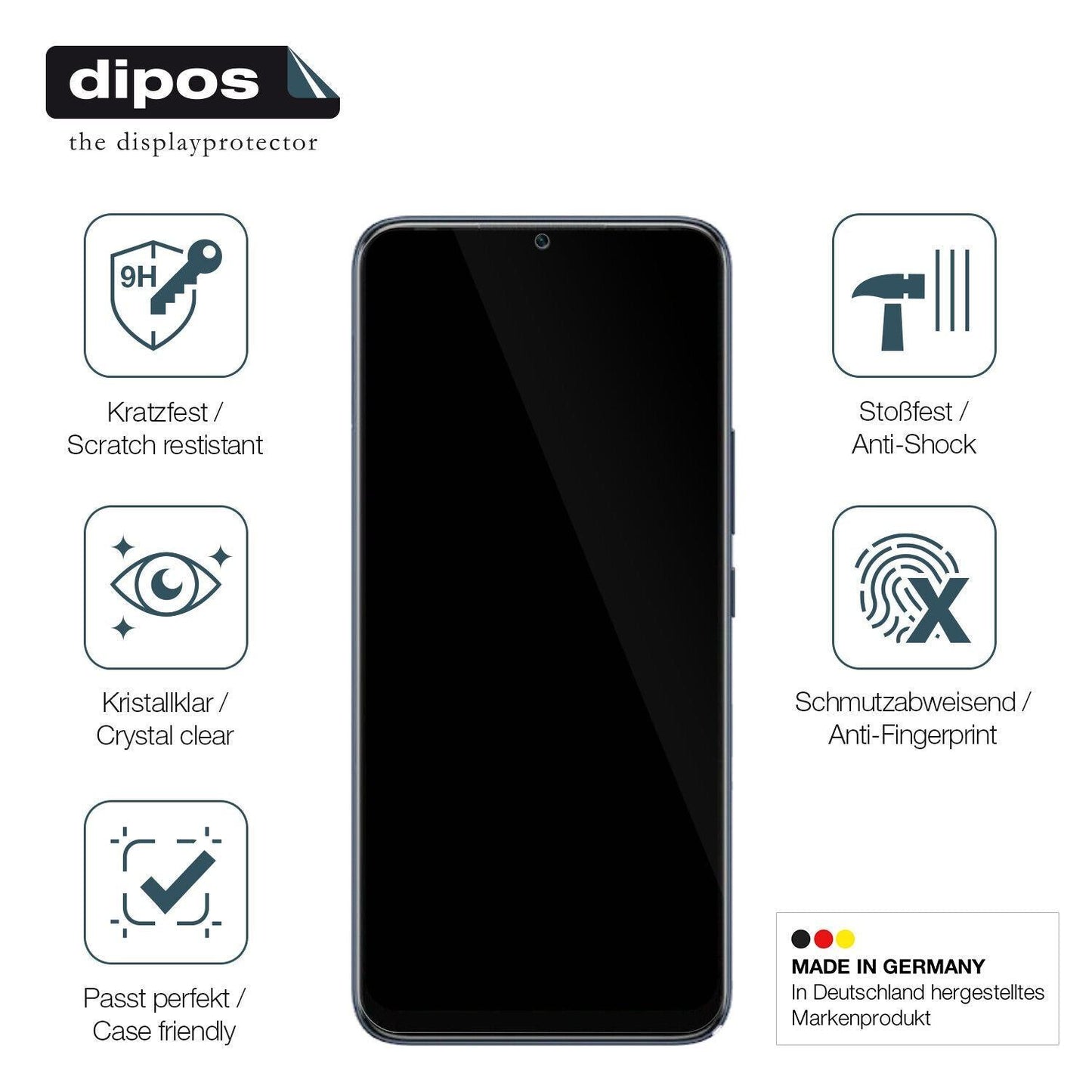 1x 9H Schutzfolie für Infinix Hot 20i Panzerfolie (7)