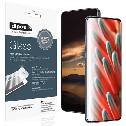 2x 9H Schutzfolie matt für HTC P3600 Trinity Panze (1)