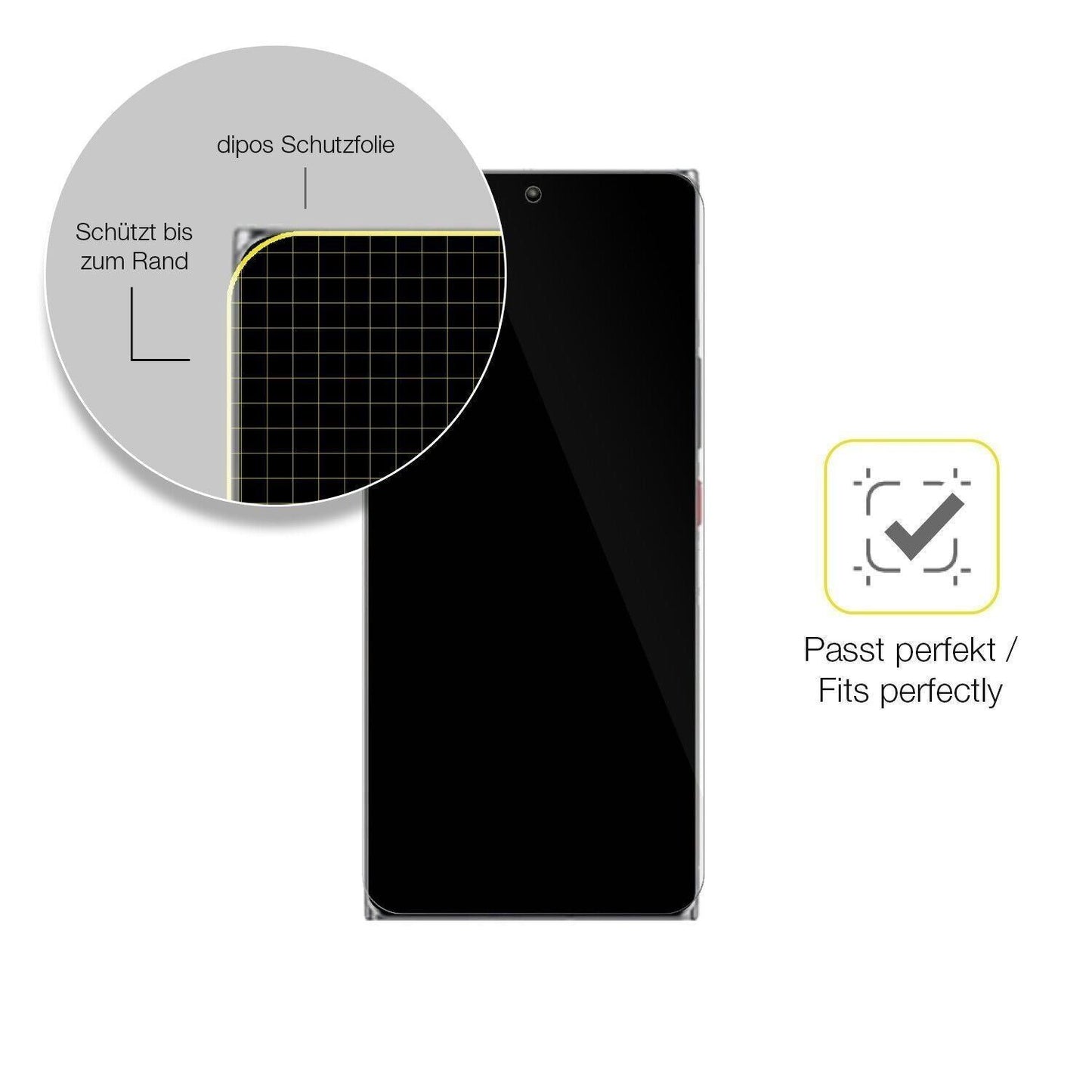 1x 3D Full Cover Schutzfolie für nubia Z40 Pro (6)