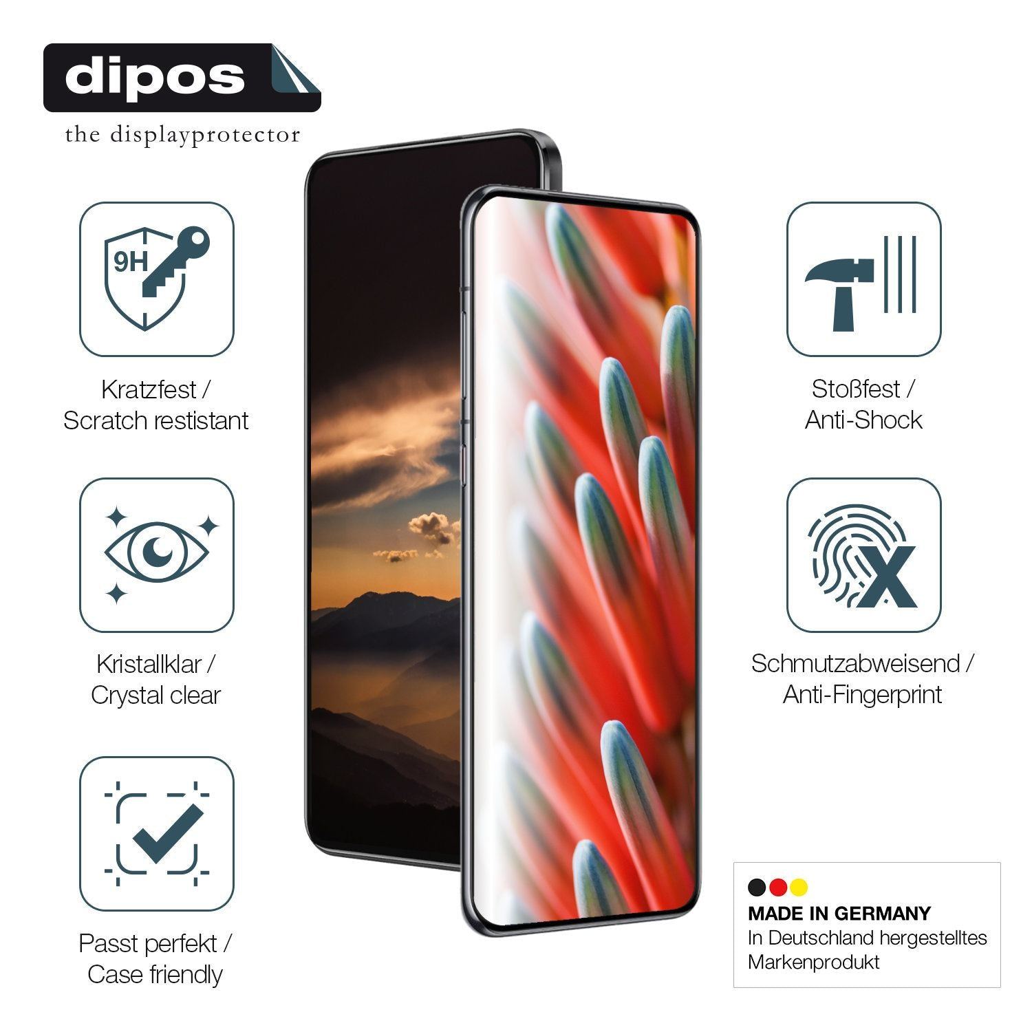 2x 9H Schutzfolie für realme 11x Panzerfolie (5)