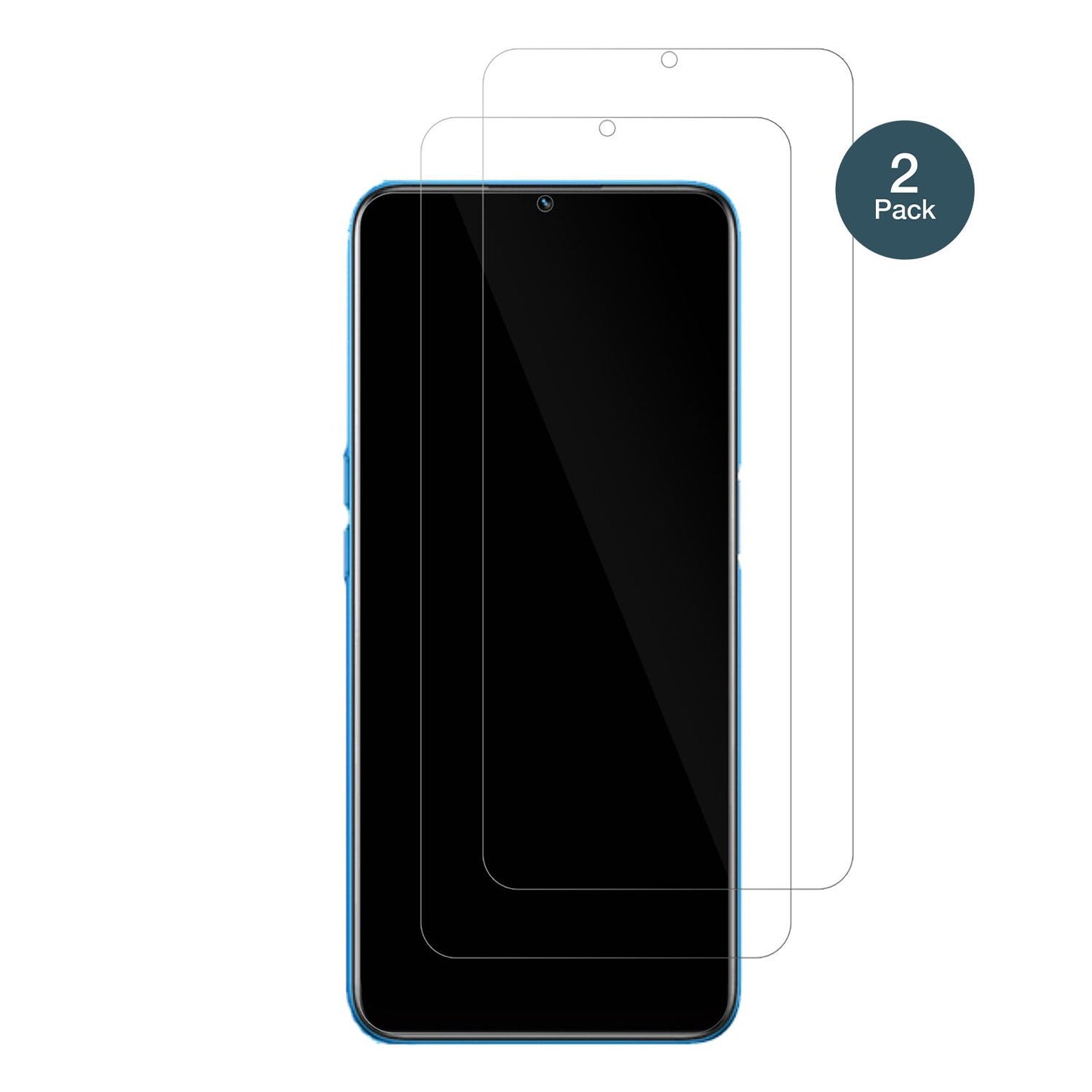 2x 9H Schutzfolie für Realme V11S Panzerfolie (2)