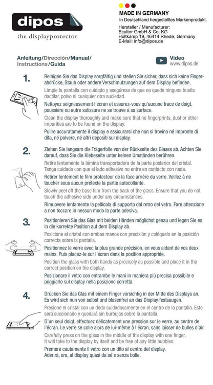 2x 9H Schutzfolie matt für Samsung Galaxy C55 Panz (6)