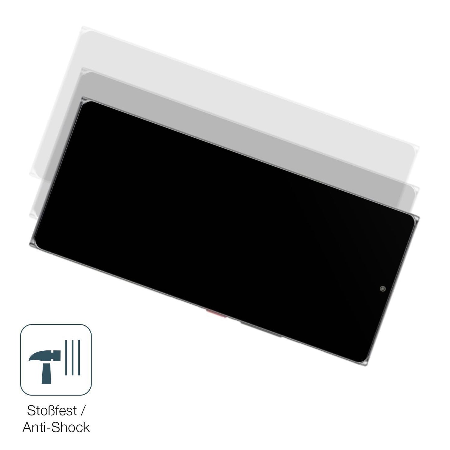 2x 9H Schutzfolie matt für nubia Z40 Pro Panzerfol (4)