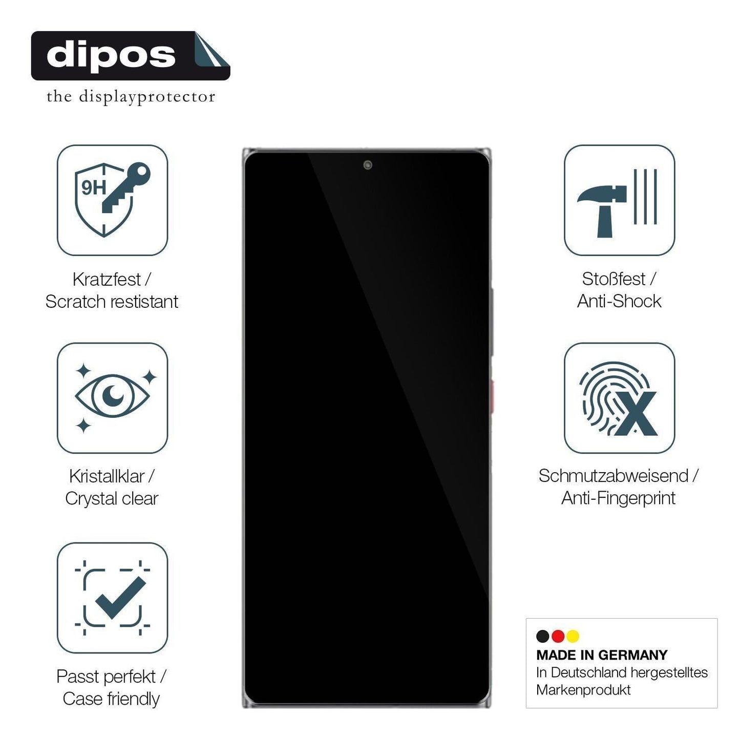 2x 9H Schutzfolie für nubia Z40 Pro Panzerfolie (7)