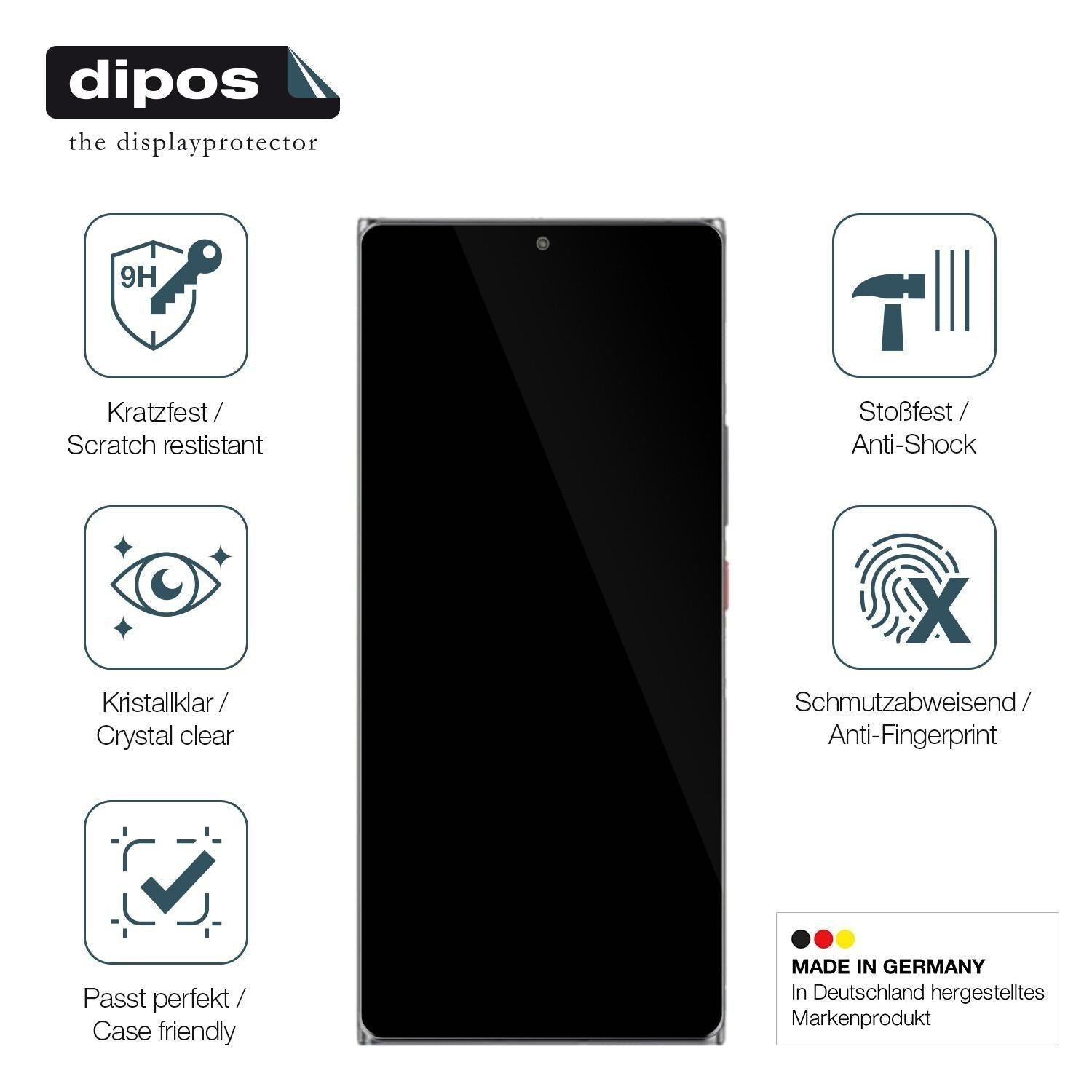 2x 9H Schutzfolie für nubia Z40 Pro Panzerfolie (7)