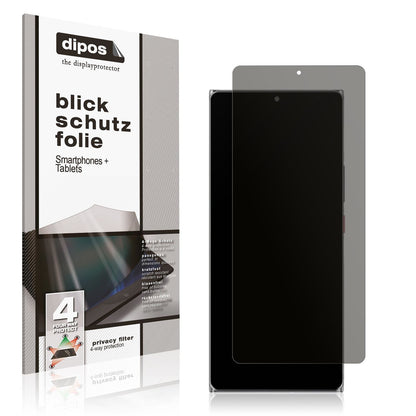 Blickschutzfolie für nubia Z40 Pro matt Schutzfoli (1)