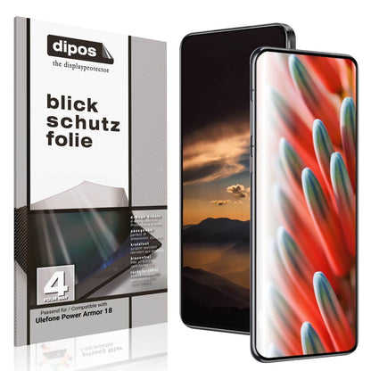 Blickschutzfolie für Ulefone Power Armor 18 matt S (1)