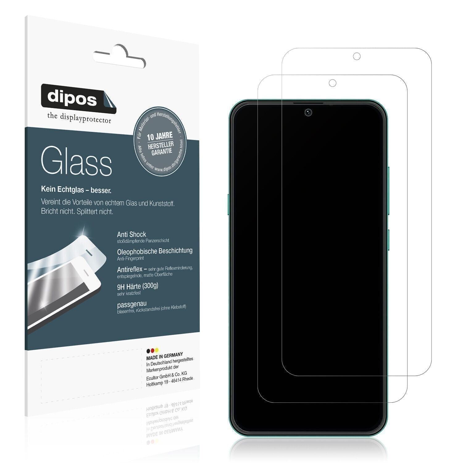 1x 9H Schutzfolie matt für Hisense Infinity E40 Li (1)