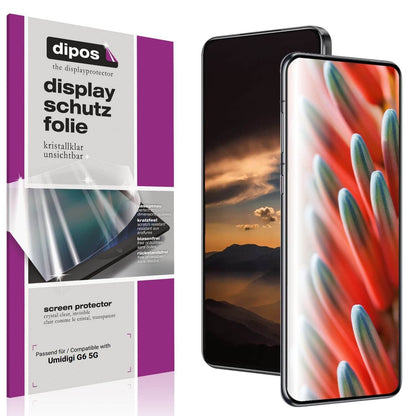 4x Schutzfolie klar für Umidigi G6 5G Display-Schu (1)