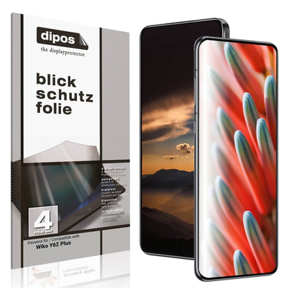 Blickschutzfolie für Wiko Y62 Plus matt Schutzfoli (1)
