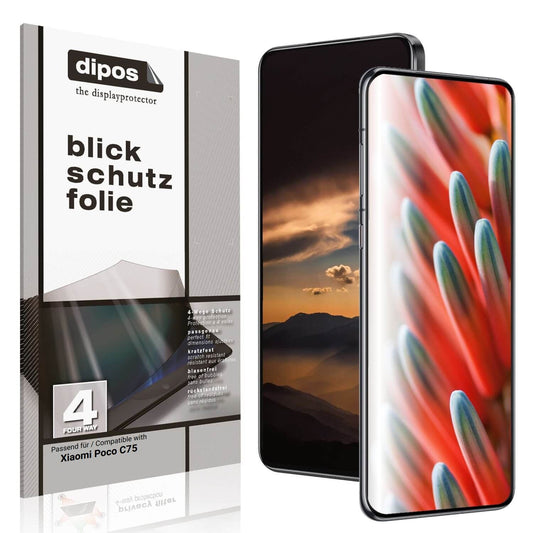 Blickschutzfolie für Xiaomi Poco C75 matt Schutzfo (1)
