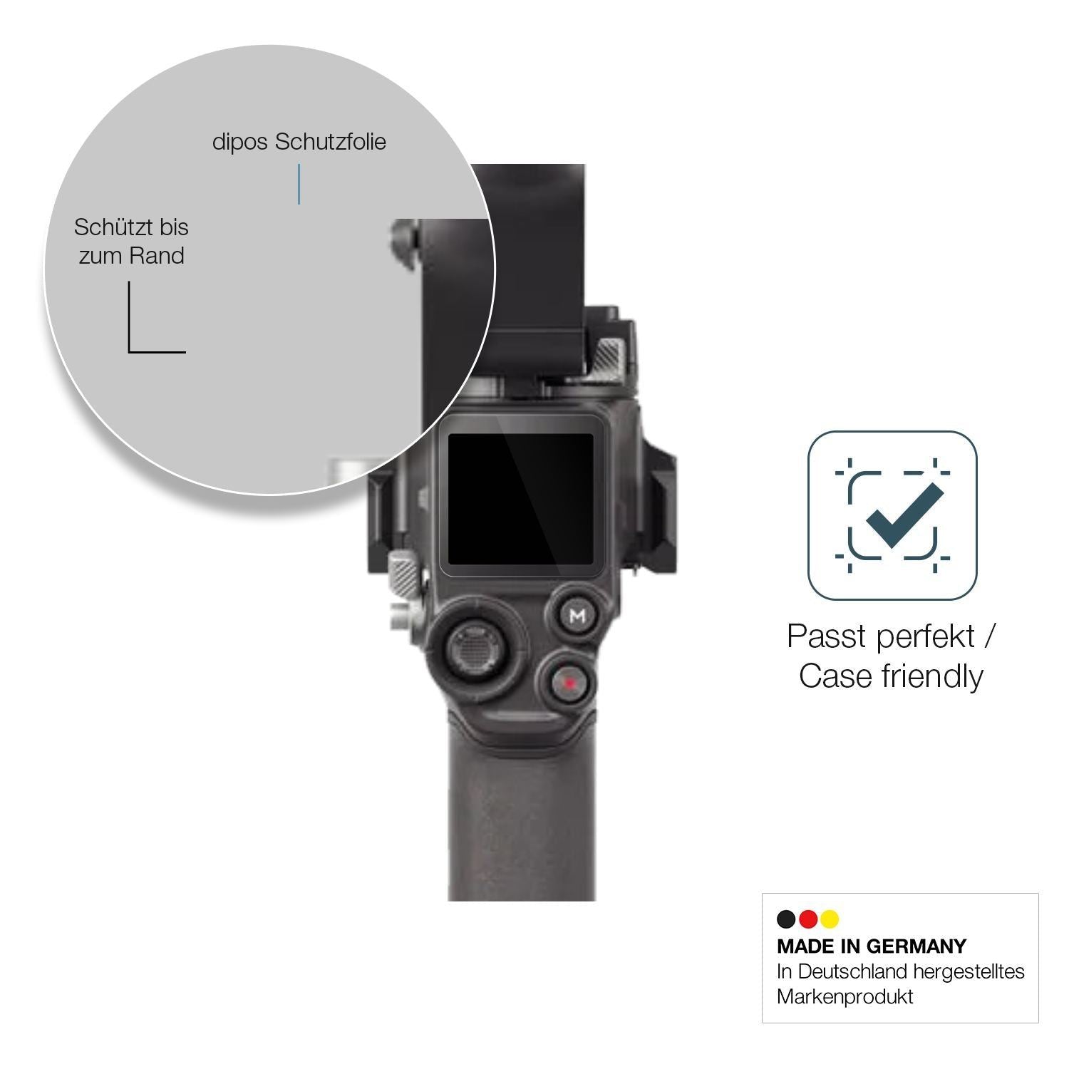 2x 9H Schutzfolie für DJI RS 4 Panzerfolie (6)