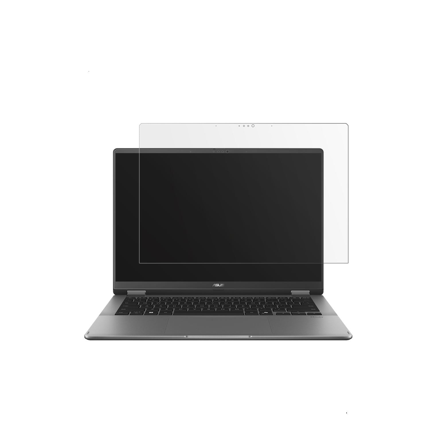 2x Schutzfolie matt für Asus Vivobook 14 Flip TP34 (2)