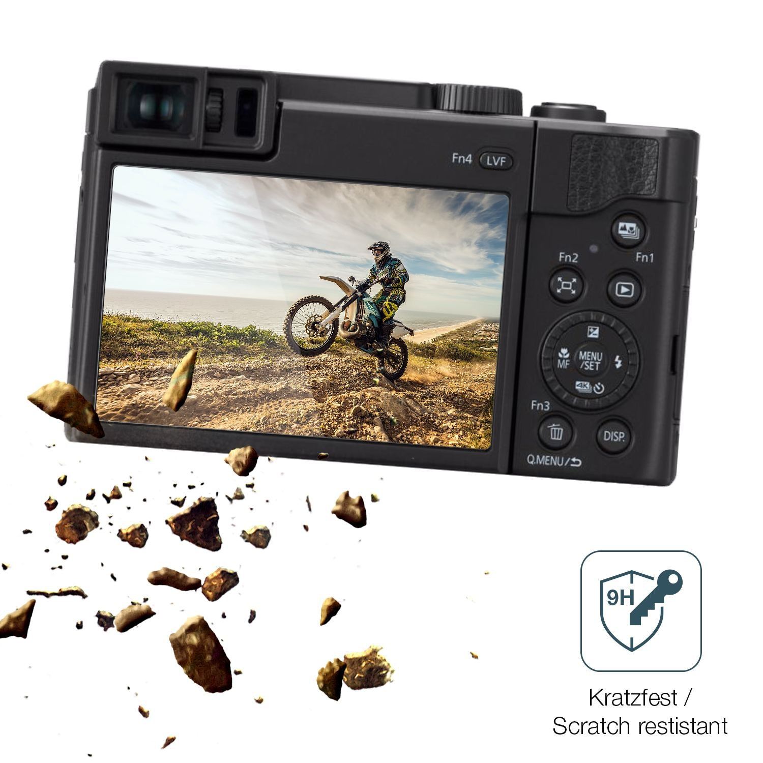 2x 9H Schutzfolie für Leica SL3-S Panzerfolie (3)
