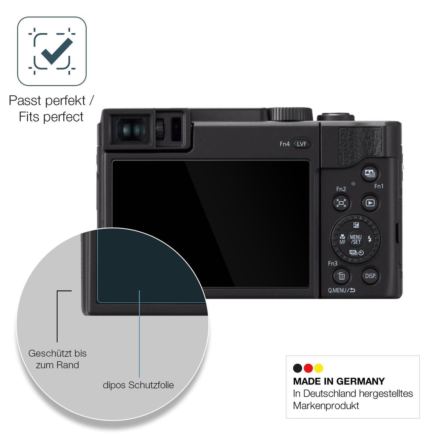 2x 9H Schutzfolie für Leica SL3-S Panzerfolie (6)