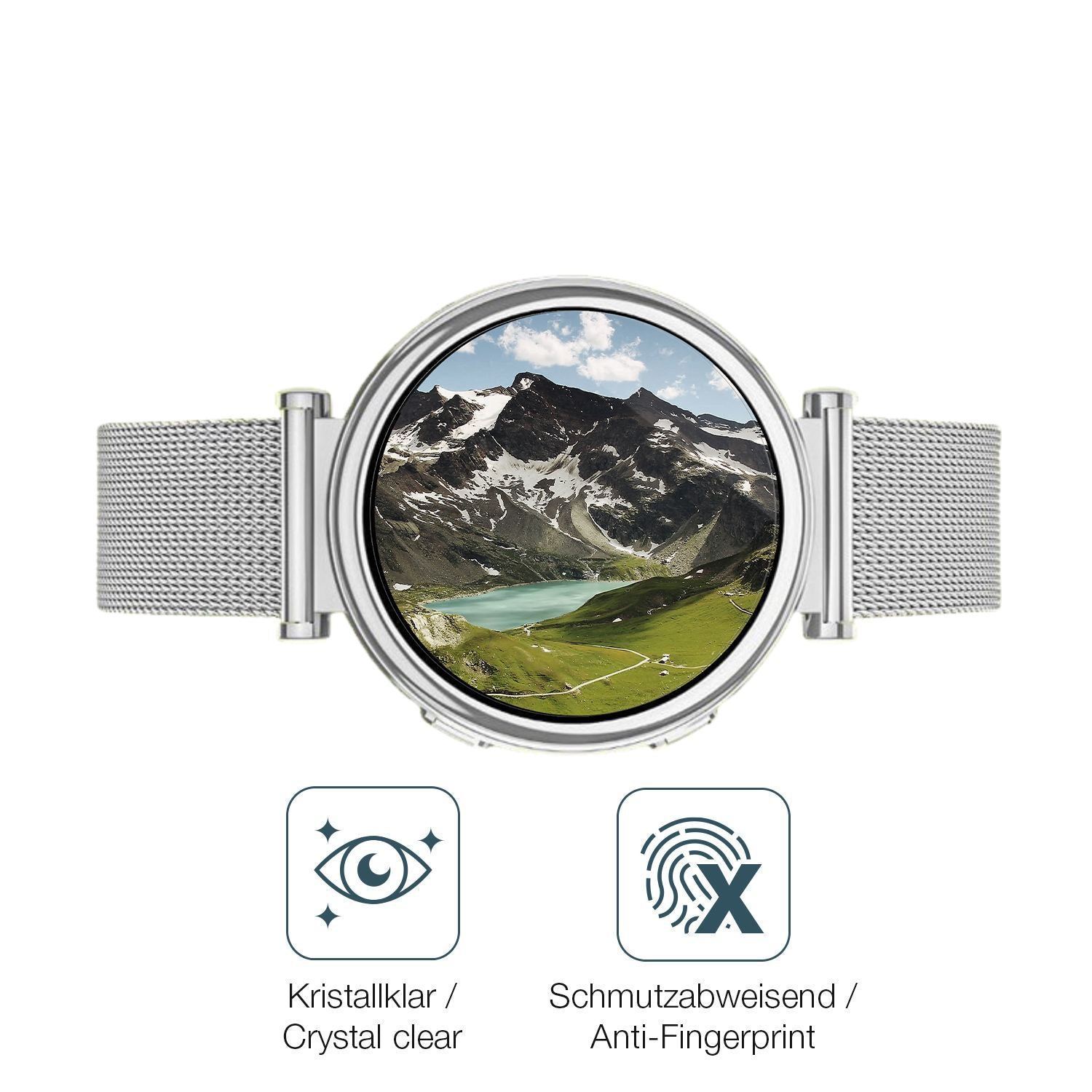 6x Schutzfolie klar für SWGOTA I109 Smartwatch Dis (4)