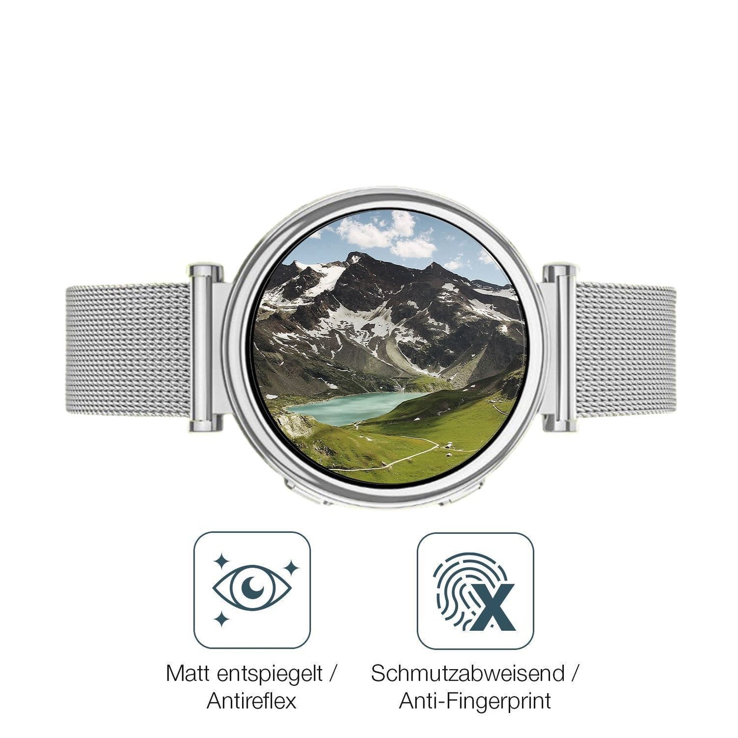 6x Schutzfolie matt für SWGOTA I109 Smartwatch Dis (4)