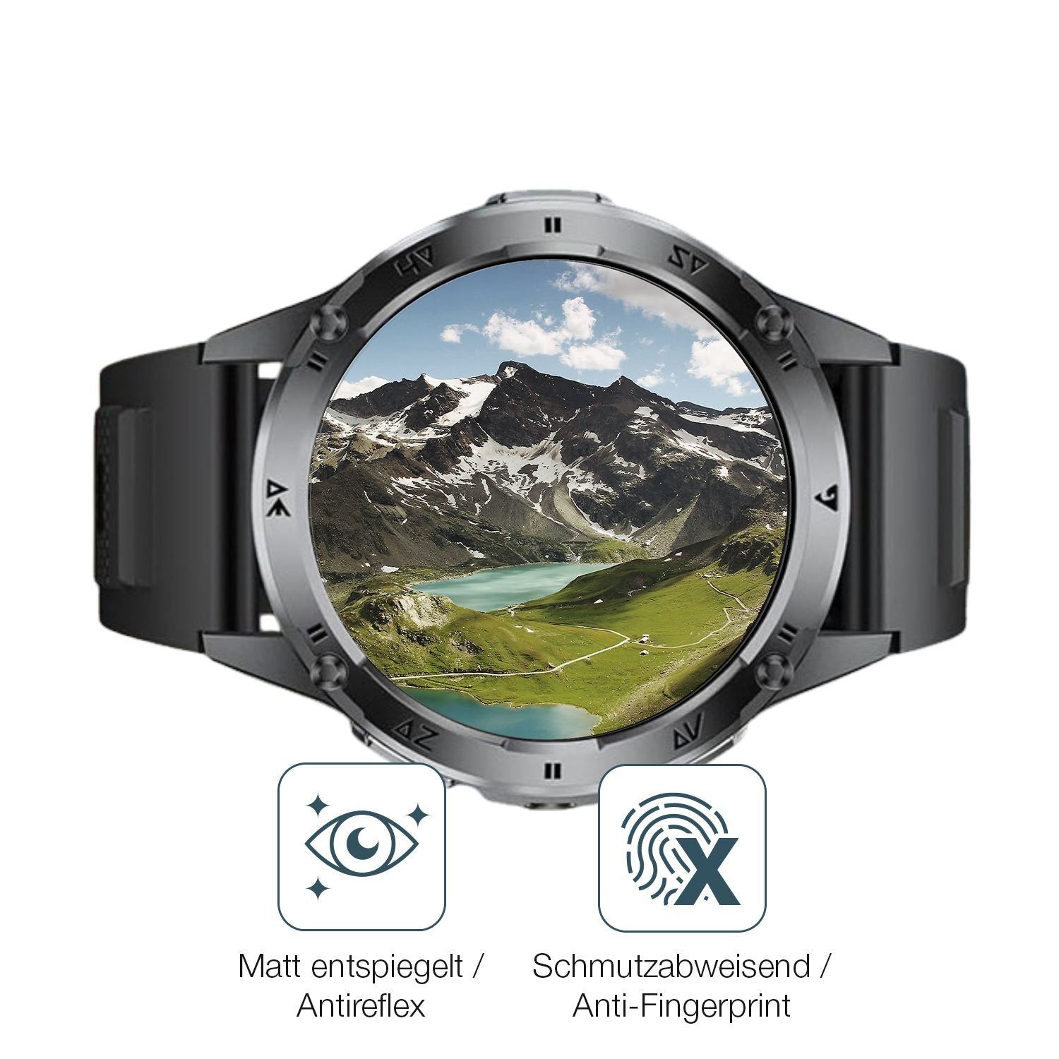 6x Schutzfolie matt für LIGE EF6 Display-Schutzfol (4)