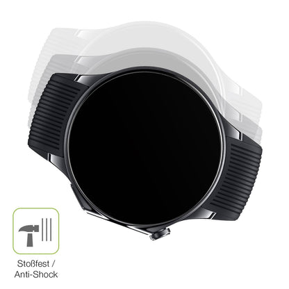 2x Full Cover Schutzfolie matt für OnePlus Watch 3 (4)
