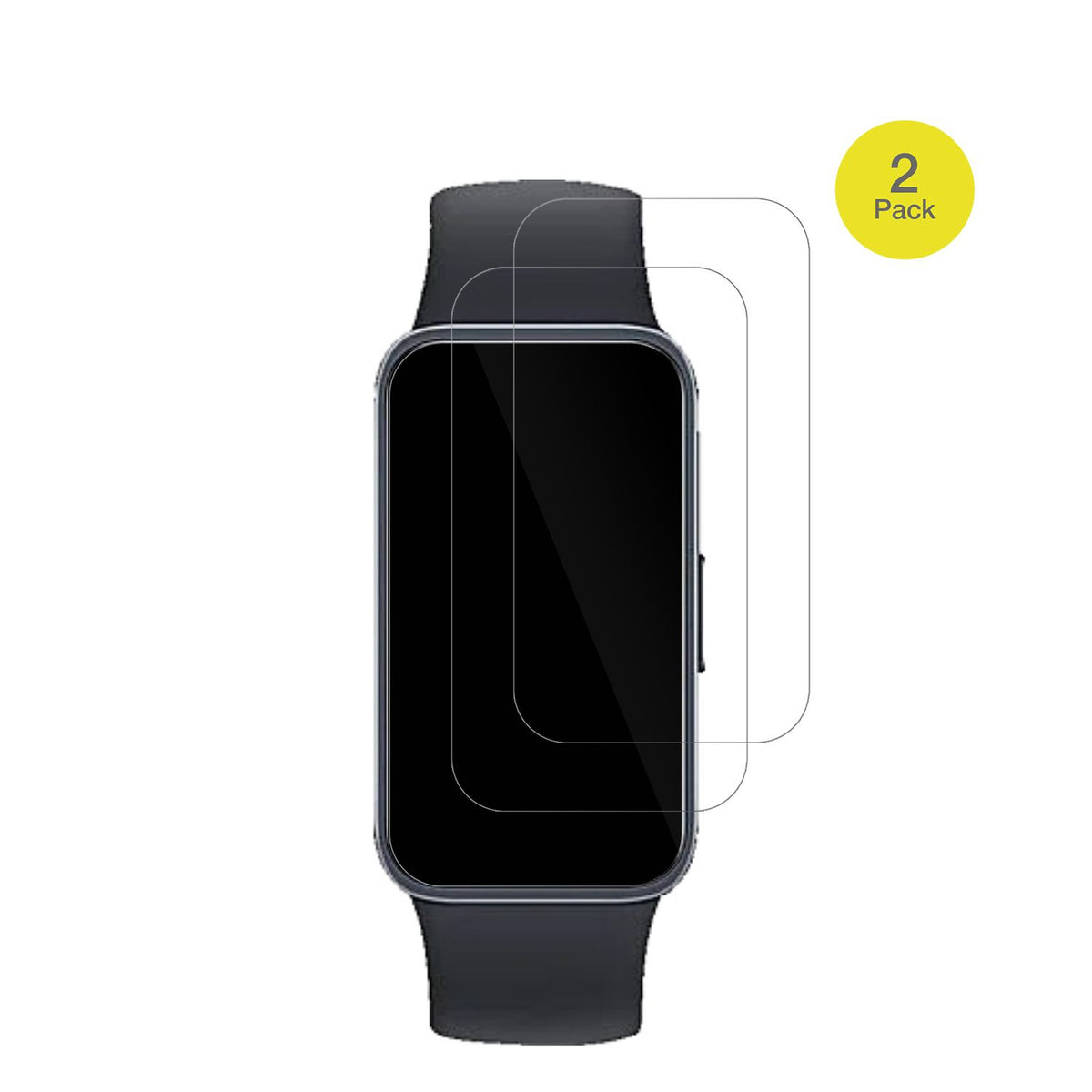 2x 3D Full Cover Schutzfolie für Huawei Band 10 (2)
