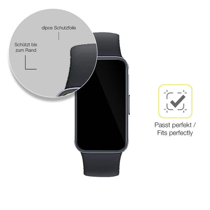2x 3D Full Cover Schutzfolie für Huawei Band 10 (6)
