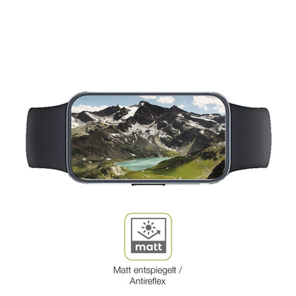 2x Full Cover Schutzfolie matt für Huawei Band 10 (5)