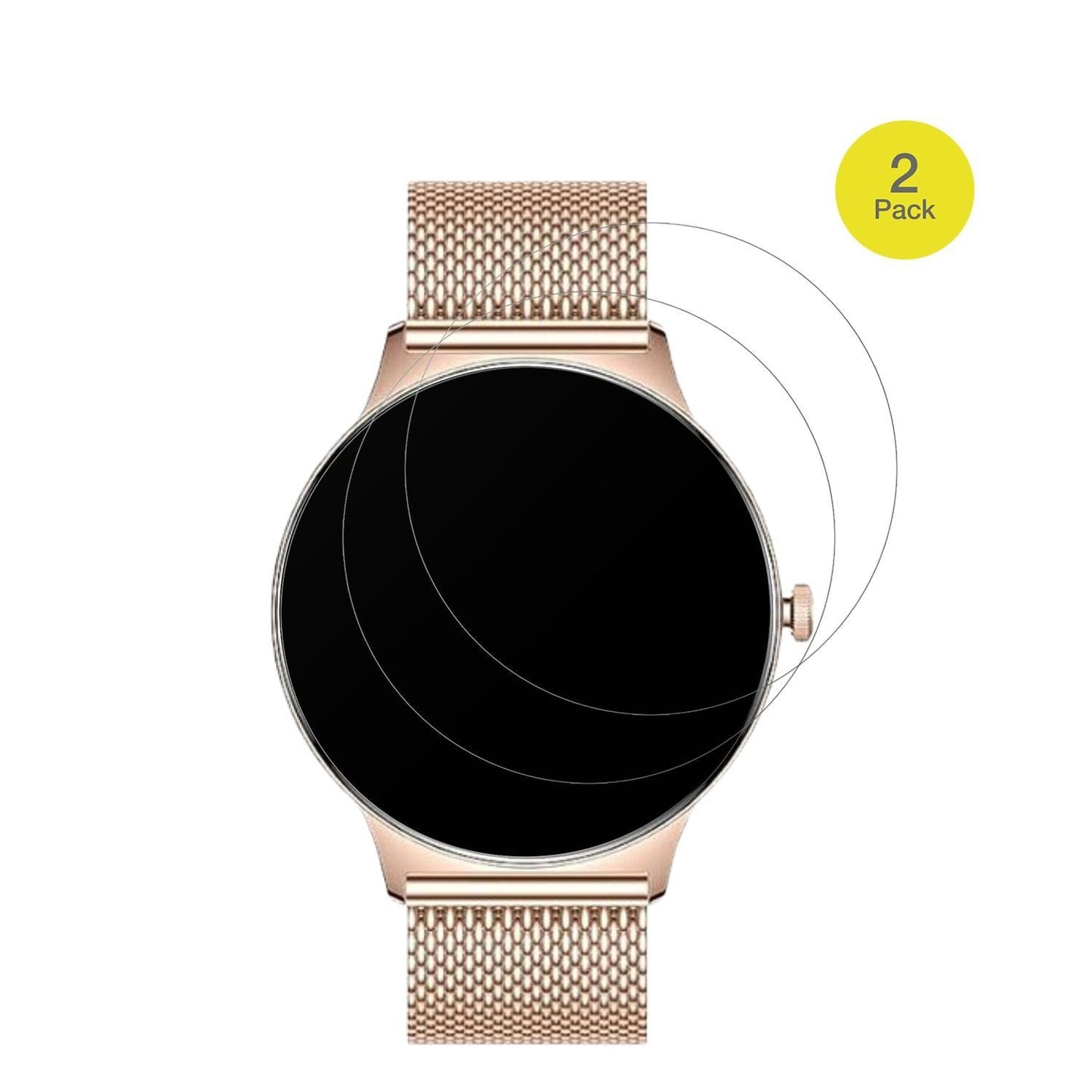 2x Full Cover Schutzfolie matt für HIRREO FV12-Q-X (2)