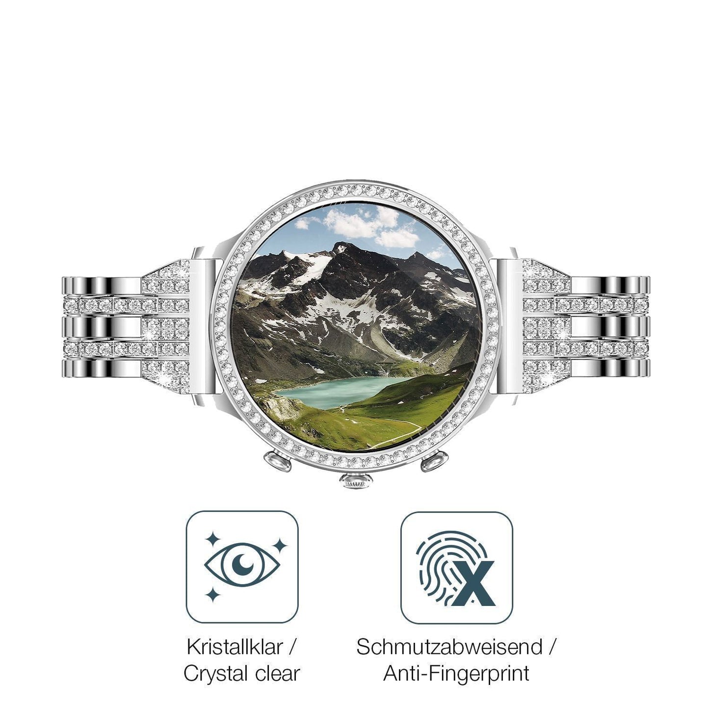 6x Schutzfolie klar für Manta Diamond Lusso SWD01S (4)