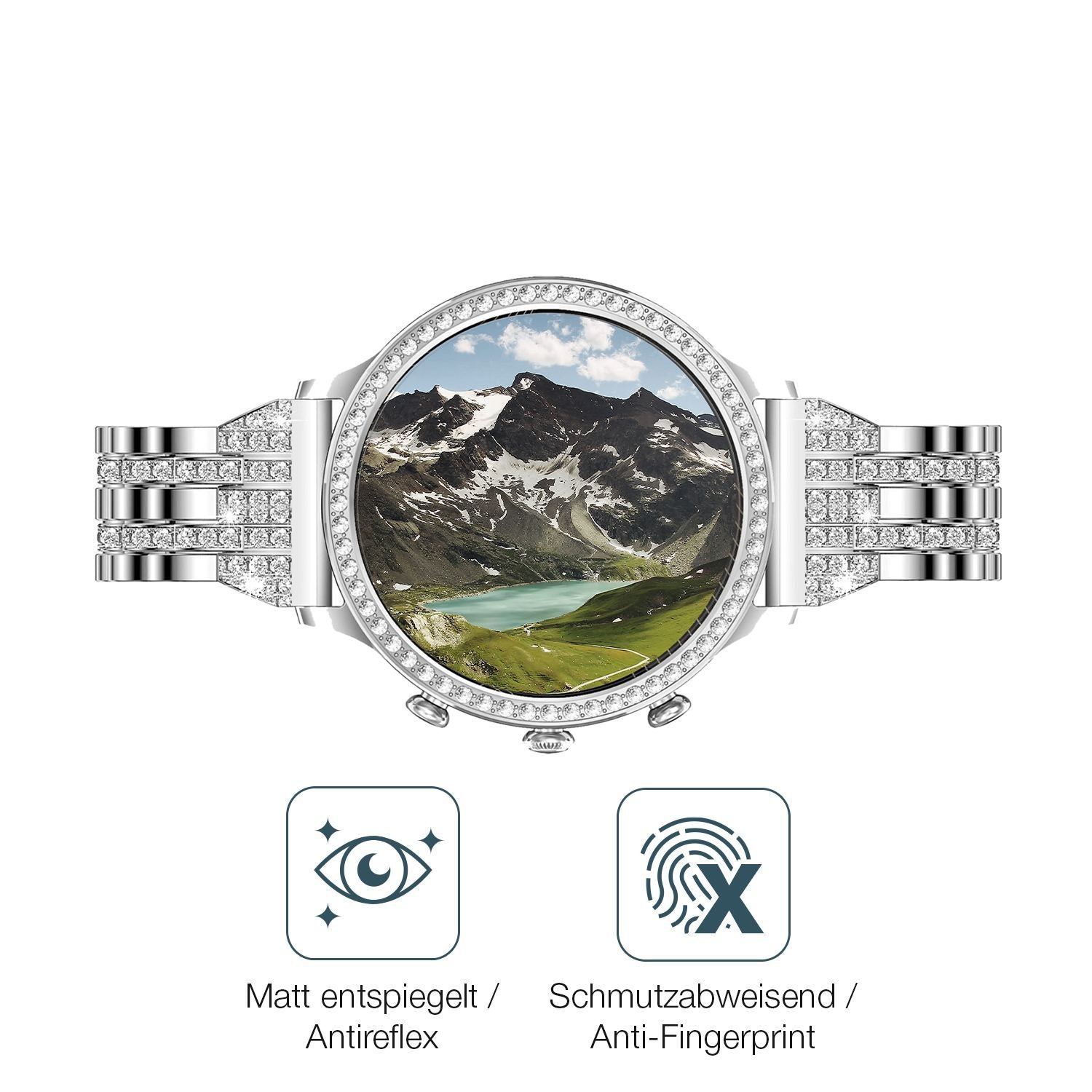 6x Schutzfolie matt für Manta Diamond Lusso SWD01S (4)