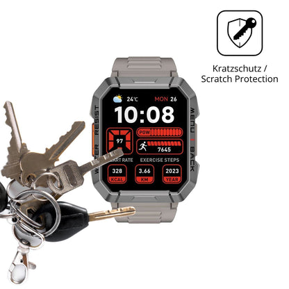 6x Schutzfolie klar für Blackview W60 Smartwatch 2 (5)
