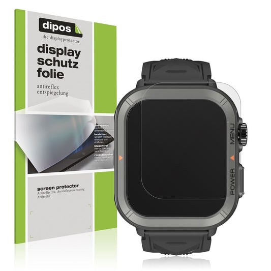 6x Schutzfolie matt für Blackview W30 Smartwatch 1 (1)