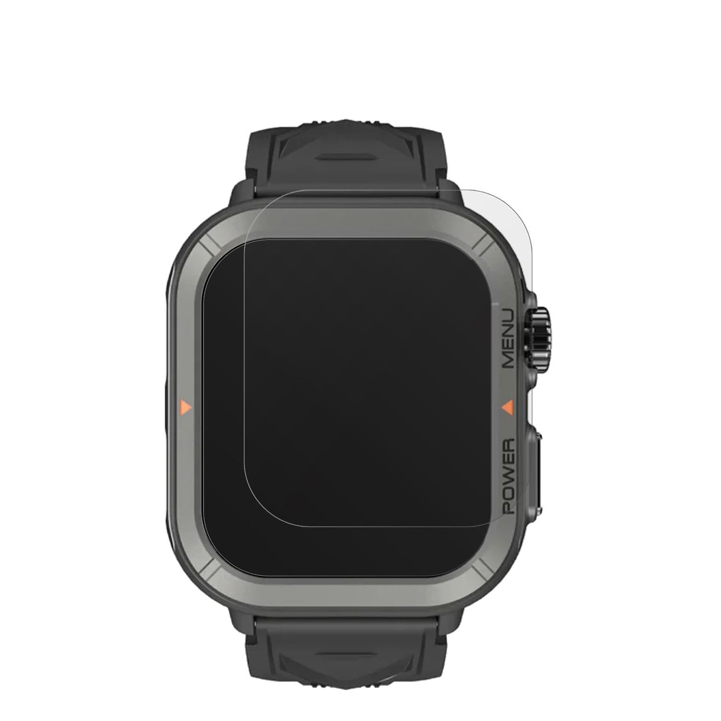 6x Schutzfolie matt für Blackview W30 Smartwatch 1 (2)