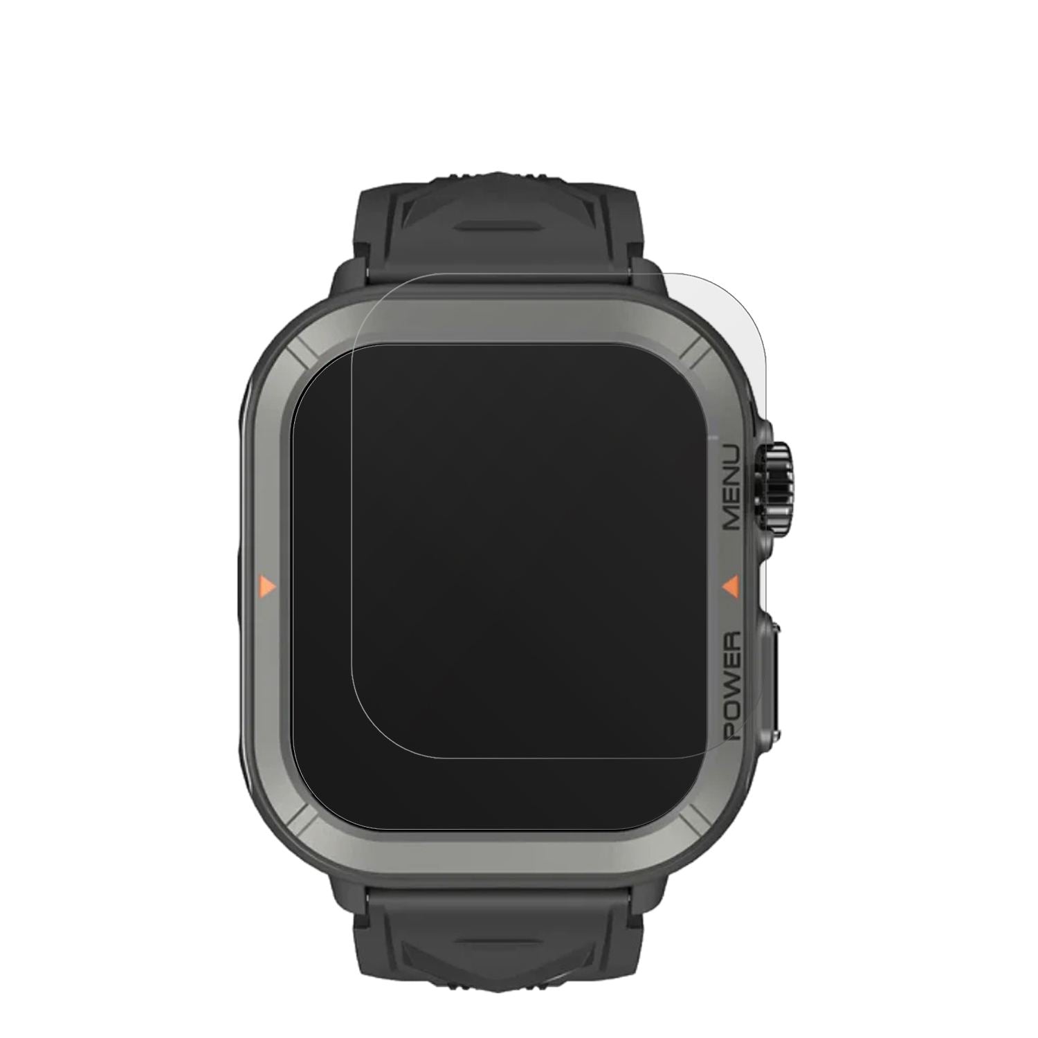 6x Schutzfolie matt für Blackview W30 Smartwatch 1 (2)